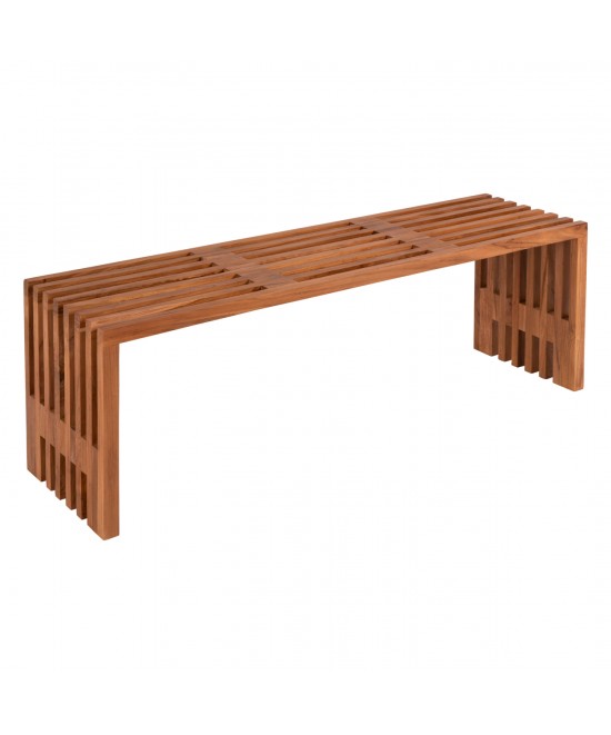 ΠΑΓΚΑΚΙ NYA HM9829 ΜΑΣΙΦ ΞΥΛΟ TEAK ΣΕ ΦΥΣΙΚΟ 139,5x34,5x48,5Υεκ.