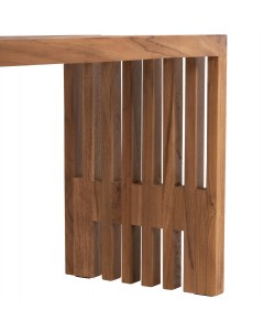 ΠΑΓΚΑΚΙ NYA HM9829 ΜΑΣΙΦ ΞΥΛΟ TEAK ΣΕ ΦΥΣΙΚΟ 139,5x34,5x48,5Υεκ.