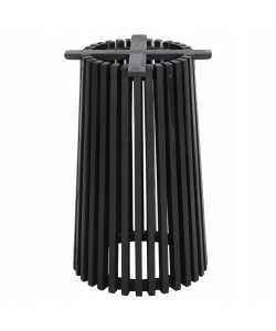 ΒΑΣΗ ΤΡΑΠΕΖΙΟΥ ΕΣΩΤ.ΧΩΡΟΥ ΣΤΡΟΓΓΥΛΗ FRANTZ HM9459.12 MINDI ΞΥΛΟ ΣΕ ΜΑΥΡΟ ΧΡΩΜΑ Φ60x74Yεκ.