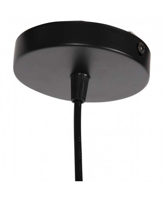 ΦΩΤΙΣΤΙΚΟ ΟΡΟΦΗΣ ΚΡΕΜΑΣΤΟ HM4073 ΜΑΥΡΟ ΜΕΤΑΛΛΟ 30x30x35Yεκ.