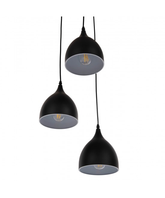 ΦΩΤΙΣΤΙΚΟ ΟΡΟΦΗΣ ΚΡΕΜΑΣΤΟ HM4137 ΜΑΥΡΟ ΜΕΤΑΛΛΙΚΟ 3ΦΩΤΟ Φ33x33-115Υεκ. ΦΩΤΙΣΤΙΚΟ ΟΡΟΦΗΣ ΚΡΕΜΑΣΤΟ HM4137 ΜΑΥΡΟ ΜΕΤΑΛΛΙΚΟ 3ΦΩΤΟ Φ33x33-115Υεκ.