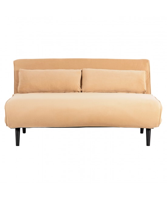 ΚΑΝΑΠΕΣ ΚΡΕΒΑΤΙ 2 ΑΤΟΜΩΝ ASMA HM3077.17 ΜΕ ΒΕΛΟΥΔΟ ΜΠΕΖ 140x80x77Yεκ. ΚΑΝΑΠΕΣ ΚΡΕΒΑΤΙ 2 ΑΤΟΜΩΝ ASMA HM3077.17 ΜΕ ΒΕΛΟΥΔΟ ΜΠΕΖ 140x80x77Yεκ.