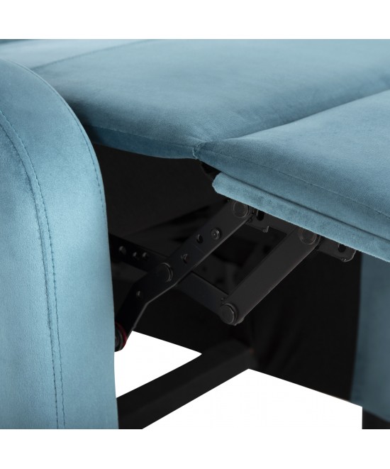ΠΟΛΥΘΡΟΝΑ RELAX HIBER HM9782.06 ΠΕΤΡΟΛ ΒΕΛΟΥΔΟ 67,5x90x104Υ εκ.