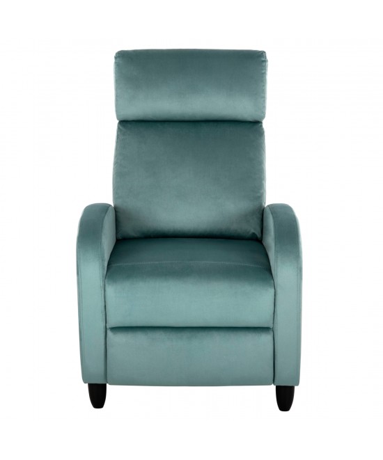 ΠΟΛΥΘΡΟΝΑ RELAX HIBER HM9782.07 ΦΥΣΤΙΚΙ ΒΕΛΟΥΔΟ 67,5x90x104Υ εκ.