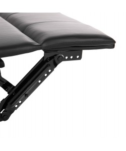 ΠΟΛΥΘΡΟΝΑ ΜΑΣΑΖ HAPPER HM9785.11 ΜΑΥΡΟ PU 76x94x102Υ εκ.