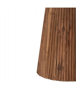 ΒΟΗΘΗΤΙΚΟ ΤΡΑΠΕΖΑΚΙ ΣΤΡΟΓΓΥΛΟ GROOT HM9698 ΜΑΣΙΦ ΑΚΑΚΙΑ- ΦΥΣΙΚΟ Φ45x44Υεκ.