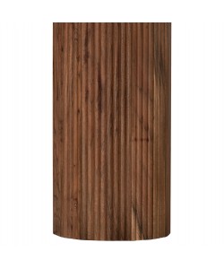 ΤΡΑΠΕΖΙ ΣΑΛΟΝΙΟΥ ΣΤΡΟΓΓΥΛΟ RAJJEH HM9692 ΜΑΣΙΦ ΑΚΑΚΙΑ ΦΥΣΙΚΟ ΧΡΩΜΑ Φ50x60Υεκ.