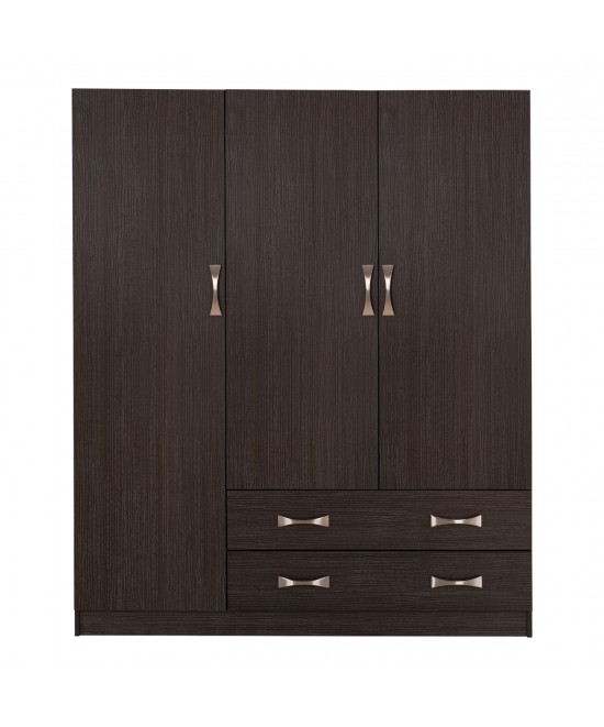 ΝΤΟΥΛΑΠΑ 3ΦΥΛΛΗ CARLY HM384.01 ΜΕ ΔΥΟ ΣΥΡΤΑΡΙΑ ZEBRANO 150X55Χ180Υεκ.