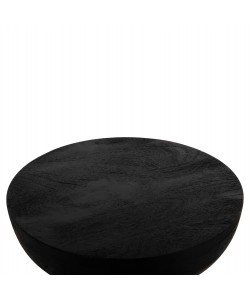 ΣΚΑΜΠΟ ΣΤΡΟΓΓΥΛΟ SCALLOP HM9702 ΜΑΣΙΦ MANGO ΣΕ ΣΕ ΜΑΥΡΟ ΧΡΩΜΑ Φ35x45Υεκ.