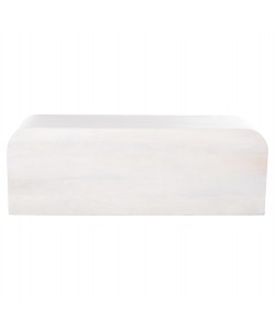 ΕΠΙΠΛΟ ΤΗΛΕΟΡΑΣΗΣ HANDYR HM9704 ΜΑΣΙΦ ΞΥΛΟ MANGO ΣΕ ΛΕΥΚΟ 130x40x45Yεκ.