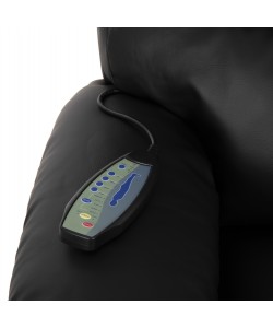 ΠΟΛΥΘΡΟΝΑ ΜΑΣΑΖ YASUMU HM9784.11 ΜΑΥΡΟ PU 80x93x100Υεκ.