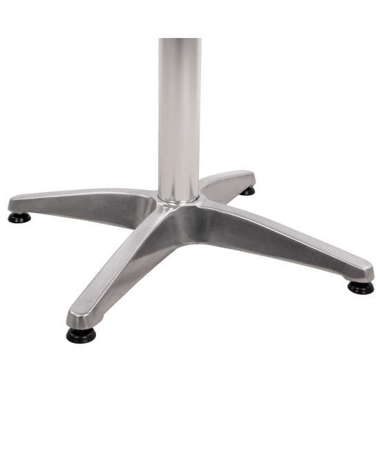 ΒΑΣΗ ΜΠΑΡ ΑΛΟΥΜΙΝΙΟΥ 4ΝΥΧΗ 66X66X109Υεκ. ΜΕ ΣΤΑΥΡΟ 44Χ44εκ. HM450 ΧΡΩΜΙΟΥ