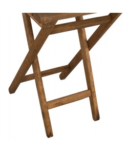 ΤΡΑΠΕΖΙ ΣΚΗΝΟΘΕΤH ΛΗΜΝΟΣ 60Χ60Χ77Υ εκ. ΜΑΣΙΦ ΟΞΙΑ ΕΜΠOΤΙΣΜΟΣ ΚΑΡΥΔΙ HM5647.01