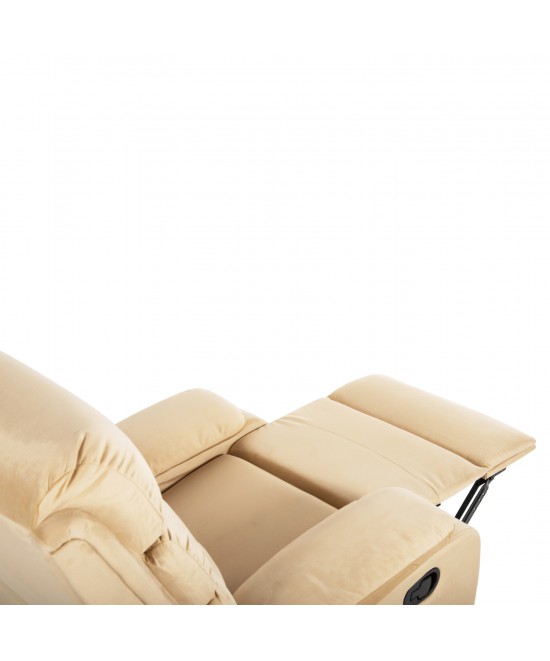 ΠΟΛΥΘΡΟΝΑ RELAX YASUMU HM9783.05 ΕΚΡΟΥ ΒΕΛΟΥΔΟ 80x93x100Υεκ.