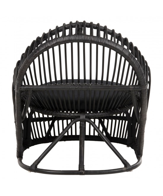 ΠΟΛΥΘΡΟΝΑ ENTROPY HM9840.03 ΦΥΣΙΚΟ RATTAN ΜΕ ΜΑΞΙΛΑΡΙ-ΜΑΥΡΟ 80x97x85Υεκ.