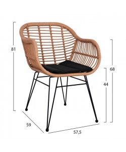 ΣΕΤ 3ΤΜΧ ALLEGRA WICKER ΜΕ ΤΡΑΠΕΖΙ 80X80Χ78Υ ΜΠΕΖ & ΜΑΥΡΟ ΧΡΩΜΑ HM10483 ΣΕΤ 3ΤΜΧ ALLEGRA WICKER ΜΕ ΤΡΑΠΕΖΙ 80X80Χ78Υ ΜΠΕΖ & ΜΑΥΡΟ ΧΡΩΜΑ HM10483