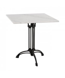 ΤΡΑΠΕΖΙ CERAPHIN ΜΕ 3ΝΥΧΗ ΒΑΣΗ ΑΠΟ ΜΑΝΤΕΜΙ HM5611 ΜΕ ΜΑΡΜΑΡΟ 70Χ70Χ72,5Υ εκ.