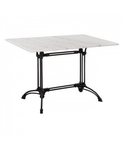 ΤΡΑΠΕΖΙ MARBLER ΜΕ ΔΙΣΤΗΛΗ ΒΑΣΗ ΑΠΟ ΜΑΝΤΕΜΙ HM5612 ΜΕ ΜΑΡΜΑΡΟ 110Χ70Χ72,5Υ εκ.