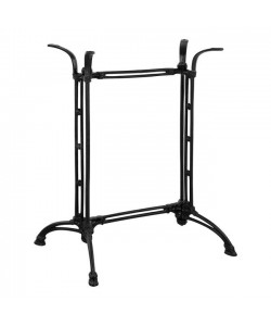 ΒΑΣΗ ΜΠΑΡ ΑΠΟ ΜΑΝΤΕΜΙ ΔΙΣΤΗΛΗ HM465 ΣΕ ΜΑΥΡΟ ΧΡΩΜΑ 78x50 εκ.