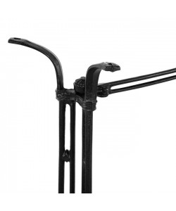 ΒΑΣΗ ΜΠΑΡ ΑΠΟ ΜΑΝΤΕΜΙ ΔΙΣΤΗΛΗ HM465 ΣΕ ΜΑΥΡΟ ΧΡΩΜΑ 78x50 εκ.