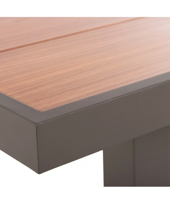 ΤΡΑΠΕΖΙ ΑΛΟΥΜΙΝΙΟΥ GOBAR HM6060.04 ΣΑΜΠΑΝΙ ΜΕ ΕΠΙΦΑΝΕΙΑ ΑΠΟΜΙΜΗΣΗΣ ΞΥΛΟΥ 240Χ105Χ75Υεκ. ΤΡΑΠΕΖΙ ΑΛΟΥΜΙΝΙΟΥ GOBAR HM6060.04 ΣΑΜΠΑΝΙ ΜΕ ΕΠΙΦΑΝΕΙΑ ΑΠΟΜΙΜΗΣΗΣ ΞΥΛΟΥ 240Χ105Χ75Υεκ.