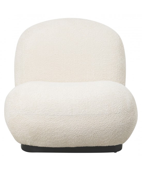ΠΟΛΥΘΡΟΝΑ BEANY HM9591.06 ΕΚΡΟΥ ΜΠΟΥΚΛΕ ΥΦΑΣΜΑ 85x82x77Υ εκ.