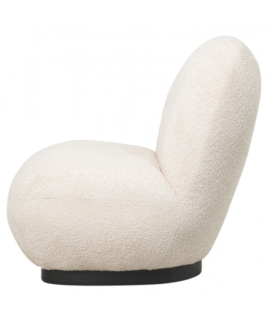 ΠΟΛΥΘΡΟΝΑ BEANY HM9591.06 ΕΚΡΟΥ ΜΠΟΥΚΛΕ ΥΦΑΣΜΑ 85x82x77Υ εκ.