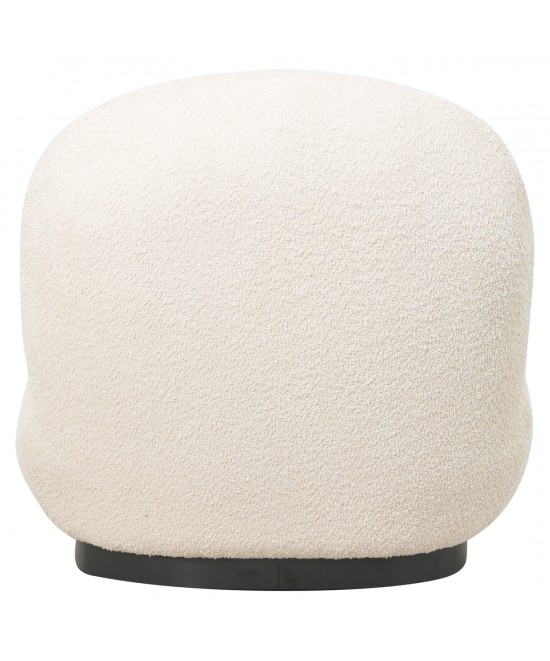 ΠΟΛΥΘΡΟΝΑ BEANY HM9591.06 ΕΚΡΟΥ ΜΠΟΥΚΛΕ ΥΦΑΣΜΑ 85x82x77Υ εκ.