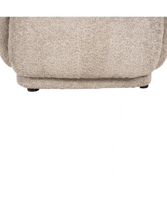 ΠΟΛΥΘΡΟΝΑ KARPEN HM9600.08 ΜΠΕΖ ΜΠΟΥΚΛΕ ΥΦΑΣΜΑ 93x87x78Υ εκ.