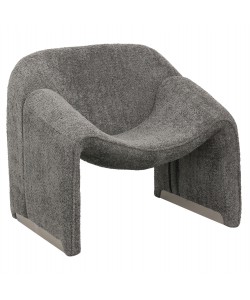 ΠΟΛΥΘΡΟΝΑ SPINER HM9599.01 ΓΚΡΙ ΜΠΟΥΚΛΕ ΥΦΑΣΜΑ 81x64x74Υεκ.