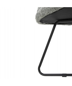 ΠΟΛΥΘΡΟΝΑ HARNIS HM9603.05 ΦΥΣΤΙΚΙ ΜΠΟΥΚΛΕ-ΜΑΥΡΑ ΜΕΤΑΛ.ΠΟΔΙΑ ΧΙΑΣΤΙ 59,5x64x77Υεκ