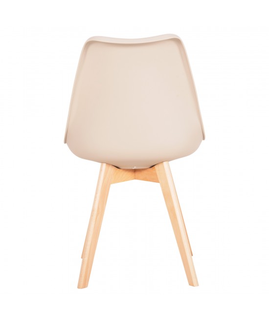 ΚΑΡΕΚΛΑ VEGAS HM0033.25 ΞΥΛΙΝΑ ΠΟΔΙΑ-ΚΑΘΙΣΜΑ ΠΟΛΥΠΡΟΠ. ΜΕ PU ΚΑΠΟΥΤΣΙΝΟ 48x52x81Υεκ.