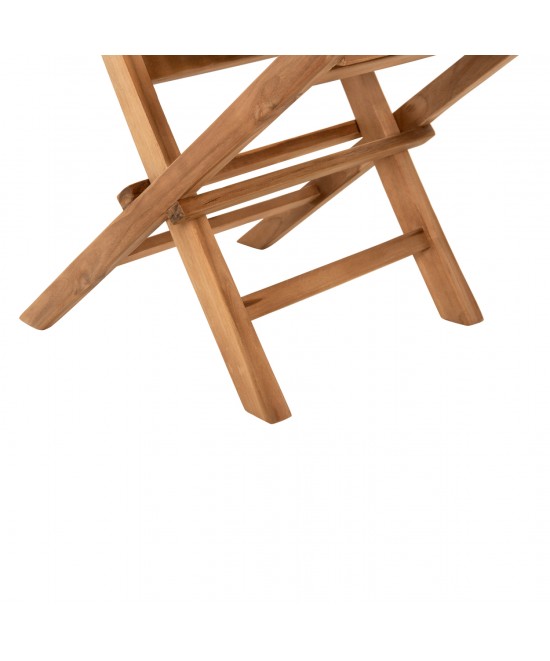 ΣΕΤ ΤΡΑΠΕΖΑΡΙΑΣ ΕΞΩΤ. ΧΩΡΟΥ ΠΤΥΣΣΟΜΕΝΑ 5ΤΜΧ KENDALL HM11950 ΜΑΣΙΦ ΞΥΛΟ TEAK ΦΥΣΙΚΟ