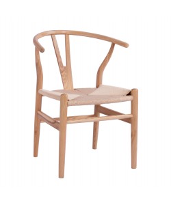 ΚΑΡΕΚΛΑ ΤΡΑΠΕΖΑΡΙΑΣ BRAVE HM8695.11 ΞΥΛΟ ΟΞΙΑΣ ΚΑΙ ΣΧΟΙΝΙ ΣΕ ΦΥΣΙΚΟ 54.5x53x75Υεκ.