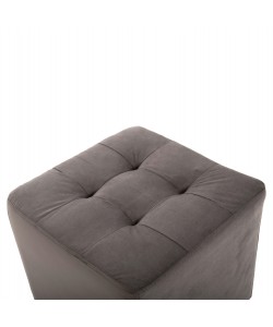 ΣΚΑΜΠΩ PUNK HM264.11 ΓΚΡΙ ΒΕΛΟΥΔΟ 39Χ39Χ36Υεκ.