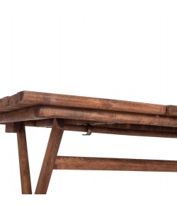 ΤΡΑΠΕΖΙ ΣΚΗΝΟΘΕΤH ΛΗΜΝΟΣ ΜΑΣΙΦ ΟΞΙΑ ΕΜΠOΤΙΣΜΟΣ ΚΑΡΥΔΙ HM5649.01 120X80X75Y εκ.