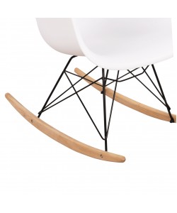 ΠΟΛΥΘΡΟΝΑ ΚΟΥΝΙΣΤΗ ΜΕ ΚΑΘΙΣΜΑ ΛΕΥΚΟ MIRTO & ΜΑΥΡΟ ΣΚΕΛΕΤΟ HM0035.11 61x71x64 εκ.