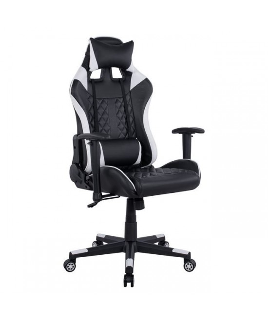 ΠΟΛΥΘΡΟΝΑ GAMING JOURNEY HM1146.04 ΣΕ ΧΡΩΜΑ ΜΑΥΡΟ-ΛΕΥΚΟ 68Χ69Χ130 ΕΚ ΠΟΛΥΘΡΟΝΑ GAMING JOURNEY HM1146.04 ΣΕ ΧΡΩΜΑ ΜΑΥΡΟ-ΛΕΥΚΟ 68Χ69Χ130 ΕΚ