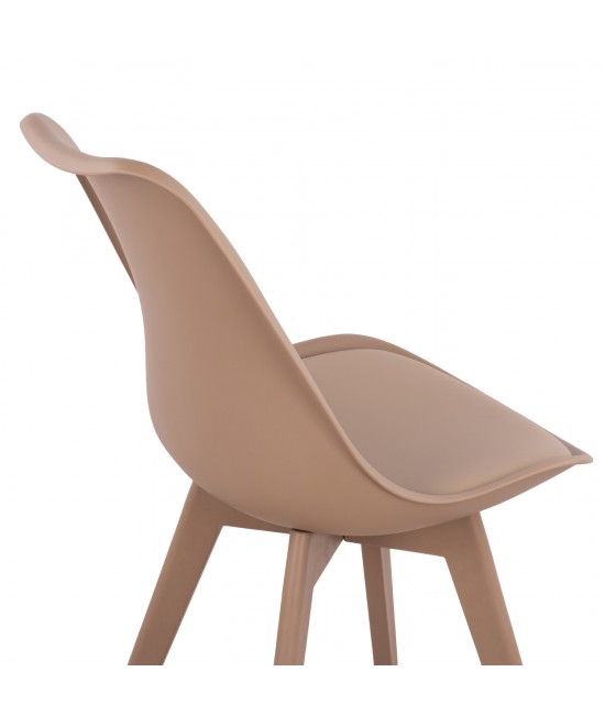 ΚΑΡΕΚΛΑ VEGAS HM0033.45 ΜΕ ΠΟΔΙΑ ΠΟΛΥΠΡΟΠΥΛΕΝΙΟΥ ΚΑΙ ΚΑΘΙΣΜΑ PP ΚΑΠΟΥΤΣΙΝΟ 49x55,5x84Υ