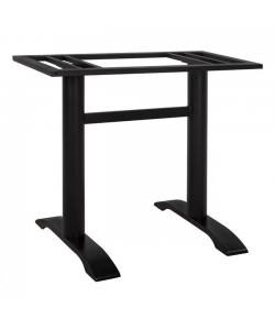 ΒΑΣΗ ΜΕΤΑΛΛΙΚΗ ΜΑΥΡΟ ΜΑΤ 57Χ54Χ72,5Υεκ. ΜΕ ΕΠΙΦΑΝΕΙΑ ΣΤΗΡΙΞΗΣ 80Χ40εκ.HM458