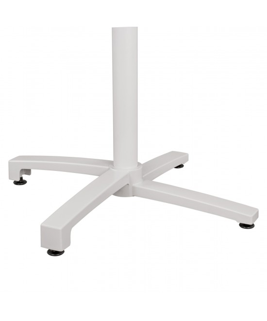 ΒΑΣΗ ΑΛΟΥΜΙΝΙΟΥ HM459.02 ΛΕΥΚΟ ΜΑΤ 69Χ69Χ73Υεκ. ΜΕ ΕΠΙΦΑΝΕΙΑ 48Χ48εκ.