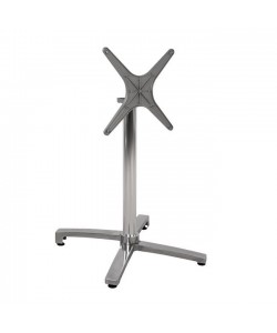 ΒΑΣΗ ΑΛΟΥΜΙΝΙΟΥ ΠΤΥΣΣΟΜΕΝΗ ΧΡΩΜΙΟΥ 69Χ69Χ73Υεκ. ΜΕ ΣΤΑΥΡΟ 48Χ48εκ.HM459.03