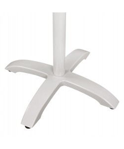 ΒΑΣΗ ΑΛΟΥΜΙΝΙΟΥ HM460.02 ΛΕΥΚΗ ΜΑΤ 66Χ66Χ72Υεκ. ΜΕ ΣΤΑΥΡΟ 48Χ48εκ.