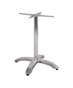 ΒΑΣΗ ΑΛΟΥΜΙΝΙΟΥ HM460.03 ΧΡΩΜΙΟΥ 66Χ66Χ72Υεκ. ΜΕ ΣΤΑΥΡΟ 48Χ48εκ.