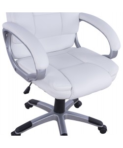 ΚΑΡΕΚΛΑ ΓΡΑΦΕΙΟΥ JAYA HM1091.02 ΛΕΥΚΗ 64Χ71Χ118 ΕΚ