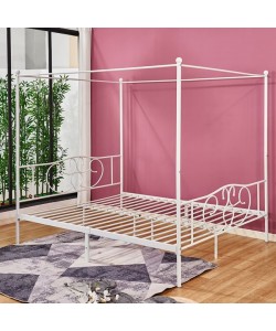 ΚΡΕΒΑΤΙ ΜΕΤΑΛΛΙΚΟ JACLYN ΜΕ ΟΥΡΑΝΟ 90x190 εκ.
ΛΕΥΚΟ ΧΡΩΜΑ HM572.02