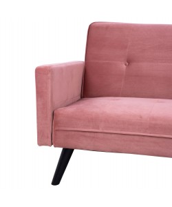 ΚΑΝΑΠΕΣ ΓΩΝΙΑ ΚΡΕΒΑΤΙ LIVIA ΒΕΛΟΥΔΟ ΣΑΠΙΟ ΜΗΛΟ ΜΕ ΥΠΟΠΟΔΙΟ 211X158X83Y εκ.HM3151.02