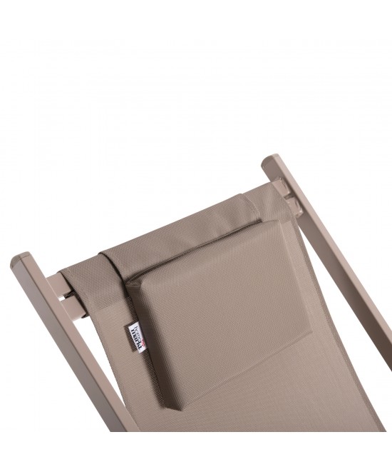 ΣΕΖΛΟΝΓΚ ΕΠΑΓΓΕΛΜΑΤΙΚΗ KEA HM5076.03 ΑΛΟΥΜΙΝΙΟ & TEXTILENE ΣΑΜΠΑΝΙ 59,5x102,5x94Υεκ