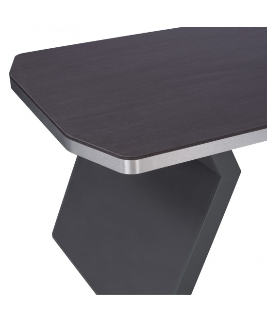 ΓΡΑΦΕΙΟ ΕΠΑΓΓΕΛΜΑΤΙΚΟ ΔΕΞΙΑ ΓΩΝΙΑ ROSEWOOD HM2084R 220X180X76Υ εκ.