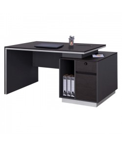 ΓΡΑΦΕΙΟ ΕΠΑΓΓΕΛΜΑΤΙΚΟ ΜΕ ΔΕΞΙΟ ΝΤΟΥΛΑΠΙ ROSEWOOD HM2087R 160X80X76Υ εκ.